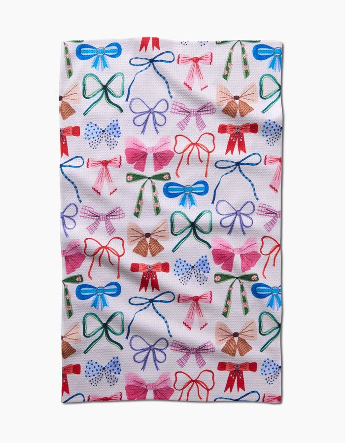 Geometry | Bows Tea Towel