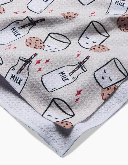 Geometry | Milk And Cookies Tea Towel