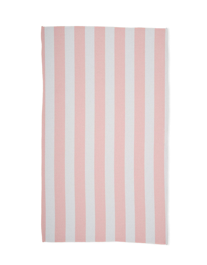 Geometry | Summer Bold Pink Tea Towel