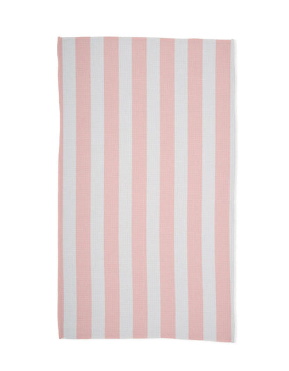 Geometry | Summer Bold Pink Tea Towel