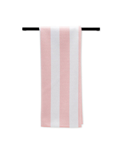 Geometry | Summer Bold Pink Tea Towel