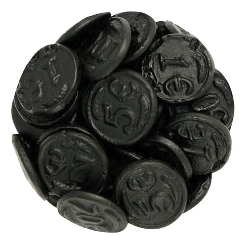 Gerrit Verburg Salted Black Licorice Money Candy - 6.6 LB