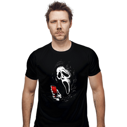 Secret_Shirts Fitted Shirts, Mens / Small / Black Ghost Call