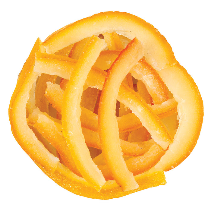 Glace Orange Peel Strips Candy Bulk - 22.05 LB
