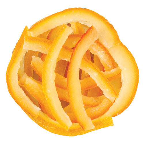 Glace Orange Peel Strips Candy Bulk - 22.05 LB