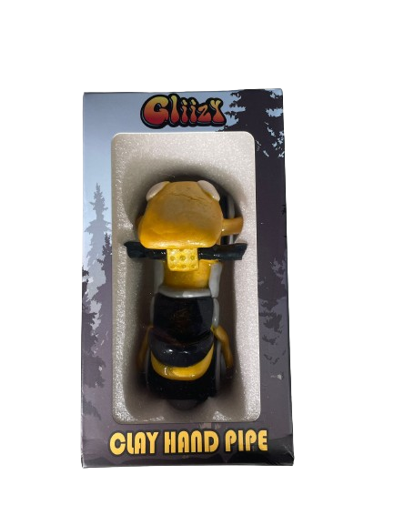 Gliizy 5" Touring Bike Clay Hand Pipe