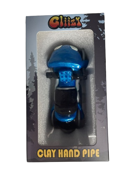 Gliizy 5" Touring Bike Clay Hand Pipe