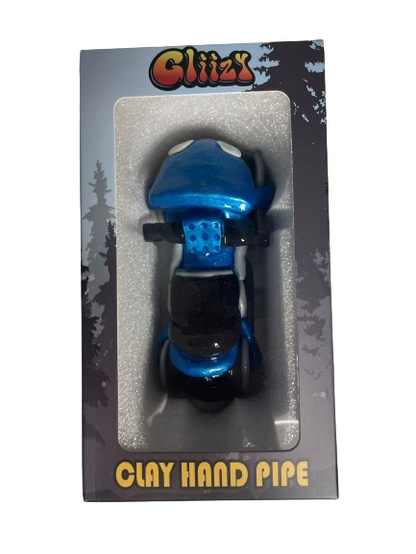 Gliizy 5" Touring Bike Clay Hand Pipe