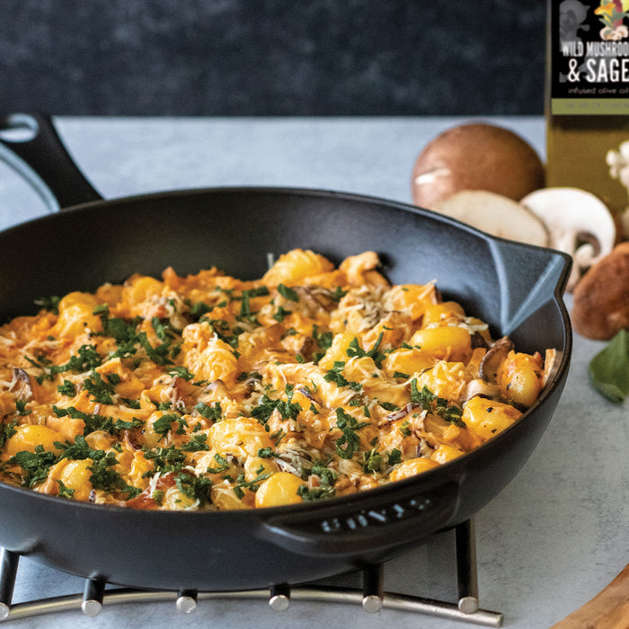 Creamy Wild Mushroom Gnocchi Recipe