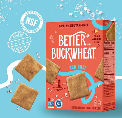 Better with Buckwheat Cracker