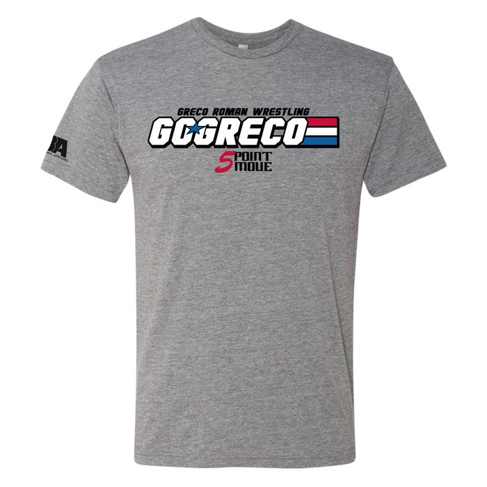 Go Greco US Stripes Tri-blend Shirt