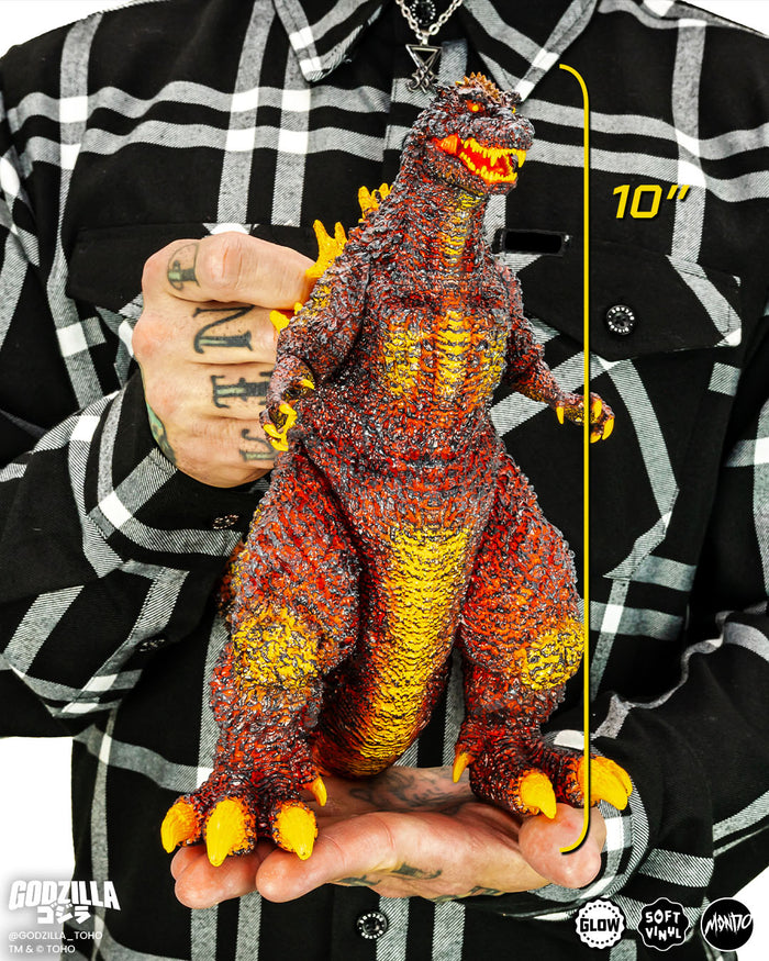 Godzilla - Vinyl Designer Figure by Tanaka Studio - Burning Variant