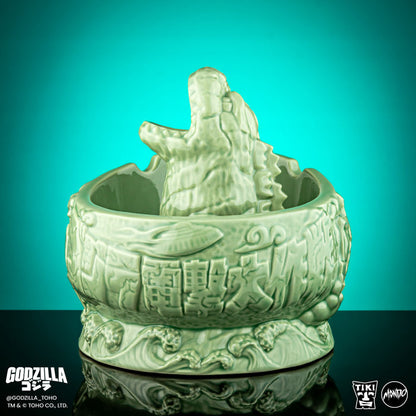 Godzilla Destroy All Monsters Tiki Bowl - Kilaak Outpost Variant