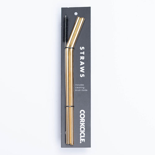 Gold Tumbler Straw Set - Ali's Wagon