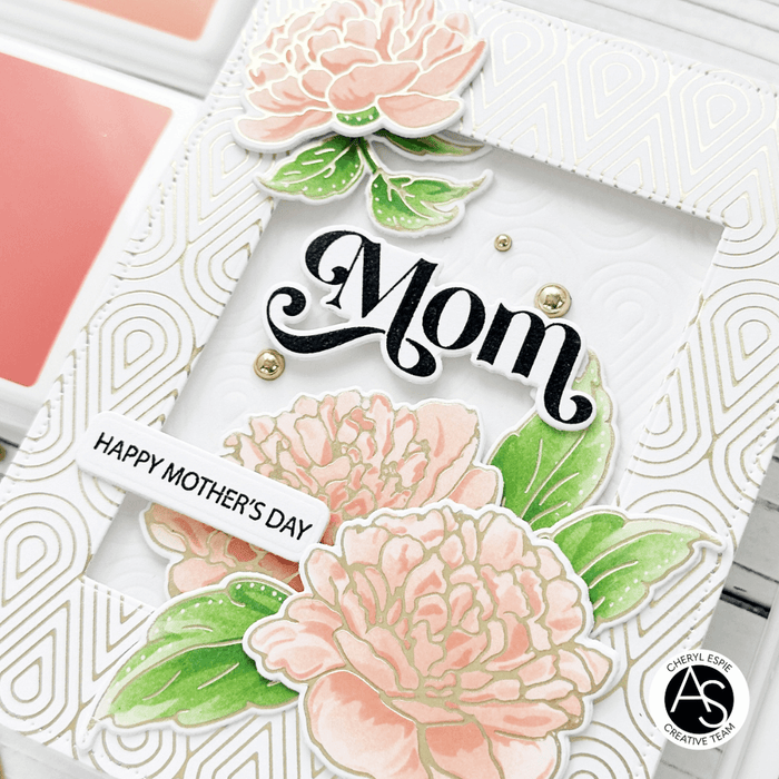 Gorgeous Peonies Hot Foil