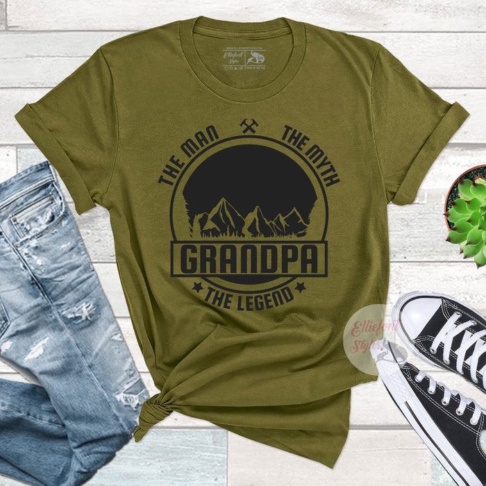 Grandpa The Man The Myth The Legend Shirt