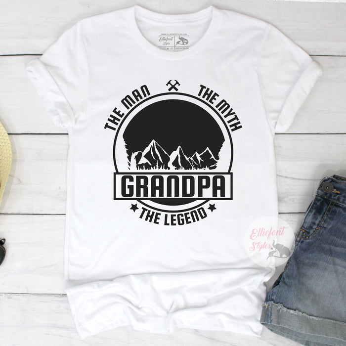 Grandpa The Man The Myth The Legend Shirt