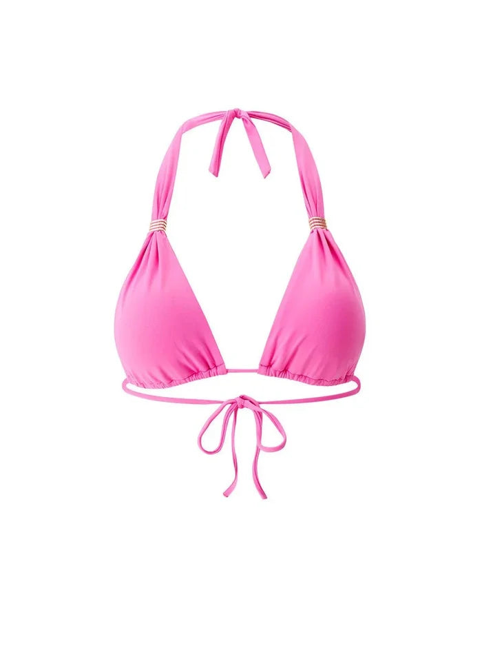 Bikini Melissa Odabash Grenada Halter Bikini Top Watermelon Apoella