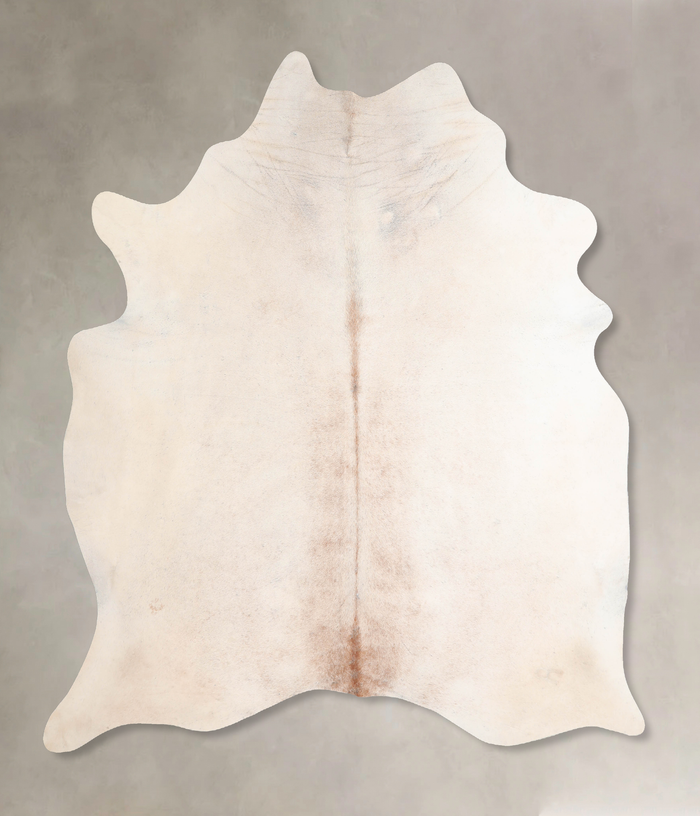 Grey with Beige Cowhide Rug #A31996