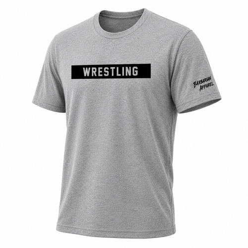 Grey Wrestling Shirt