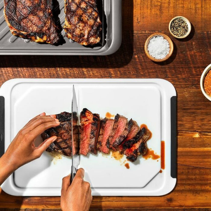 Grilling Prep & Carry System in use