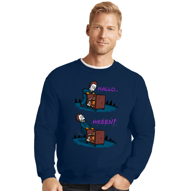 Crewneck Sweater, Unisex / Small / Navy