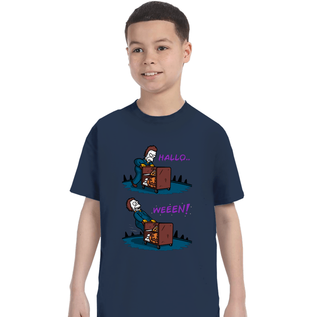 Daily_Deal_Shirts T-Shirts, Youth / XS / Navy Halloweeen