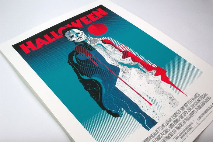 Halloween Screenprinted Poster