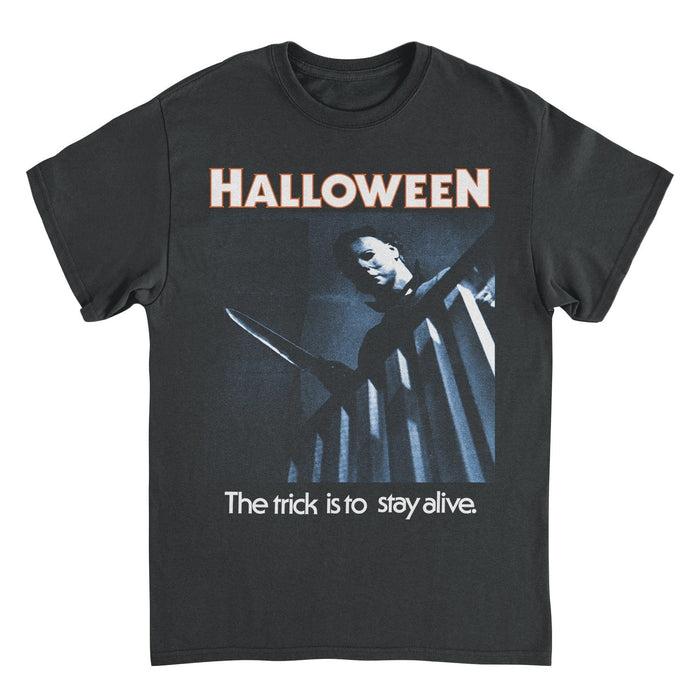 Halloween Upstairs Michael Black T-Shirt