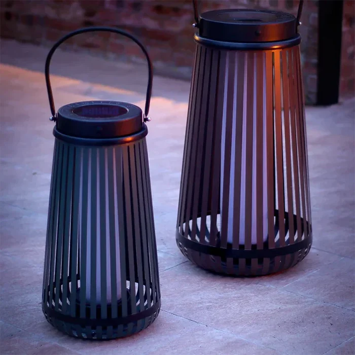 Haloo Sunna Lantern 26" Indoor/Outdoor Lantern Solar Light