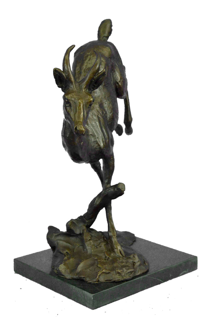 Handmade Bronze Standing Majestic Statue Facing Right - Iron Garden Feature