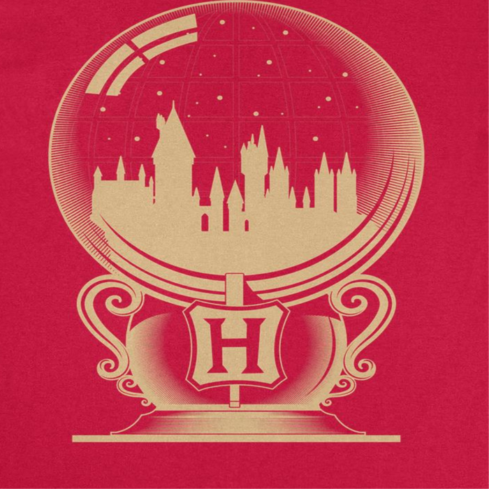 Harry Potter Hogwarts Castle Red T-Shirt