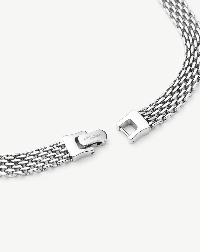 Heirloom Chain Choker Necklace | Platinum Plated Necklaces Missoma