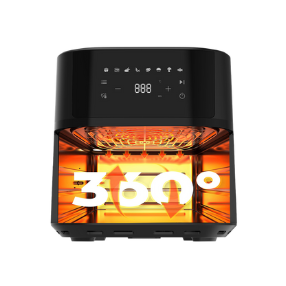 Heißluftfritteuse AF625-A 6.5L 1700W Schwarz