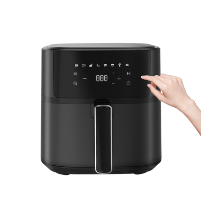 Heißluftfritteuse AF625-A 6.5L 1700W Schwarz