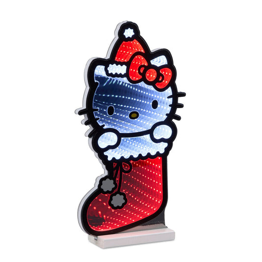 Hello Kitty 16" Holiday Stocking Decorative Ekkolight Infinity Light Home Melrose