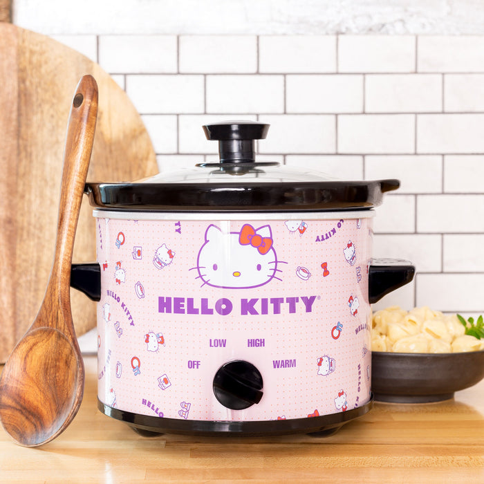 Hello Kitty 2-Quart Slow Cooker Home Goods Uncanny Brands Wholesale