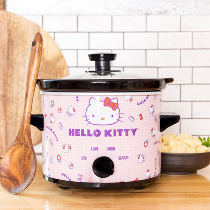 Hello Kitty 2-Quart Slow Cooker Home Goods Uncanny Brands Wholesale