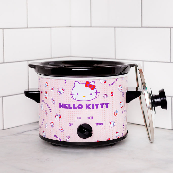 Hello Kitty 2-Quart Slow Cooker Home Goods Uncanny Brands Wholesale