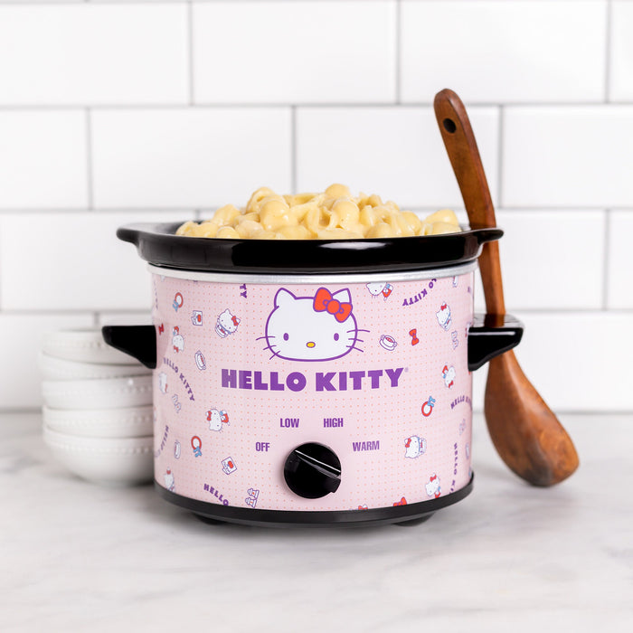 Hello Kitty 2-Quart Slow Cooker Home Goods Uncanny Brands Wholesale