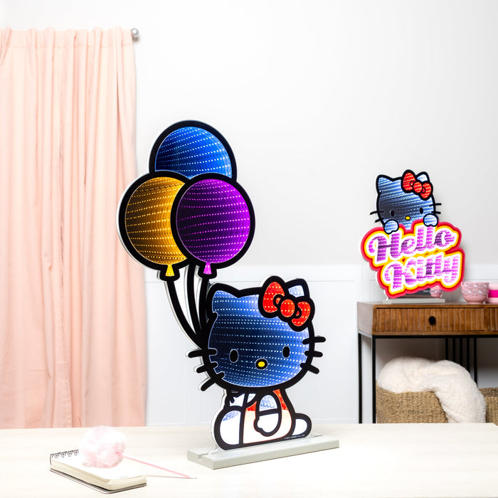 Hello Kitty 24" Balloons Decorative Ekkolight Infinity Light Home Melrose