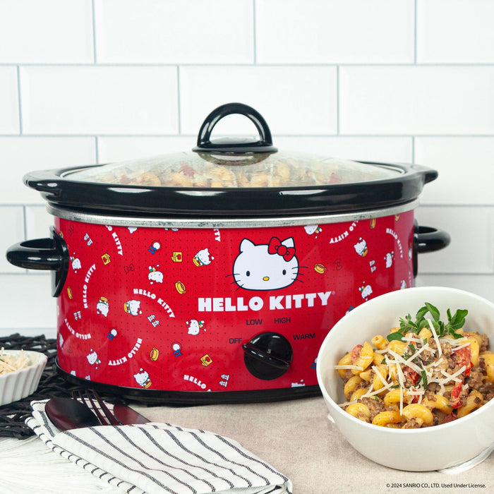Hello Kitty 5-Quart Slow Cooker Home Goods Uncanny Brands Wholesale
