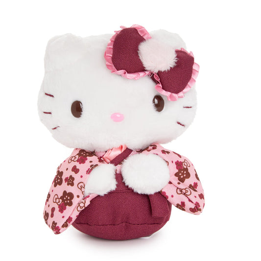 Hello Kitty Bean Doll Plush (Hakama Series) Plush NAKAJIMA CORPORATION