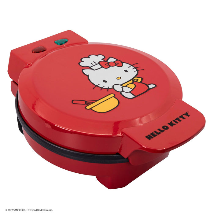 Hello Kitty Classic Waffle Maker (Red) Home Goods Uncanny Brands Wholesale
