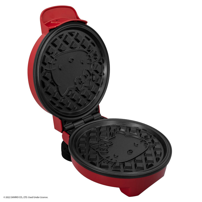 Hello Kitty Classic Waffle Maker (Red) Home Goods Uncanny Brands Wholesale