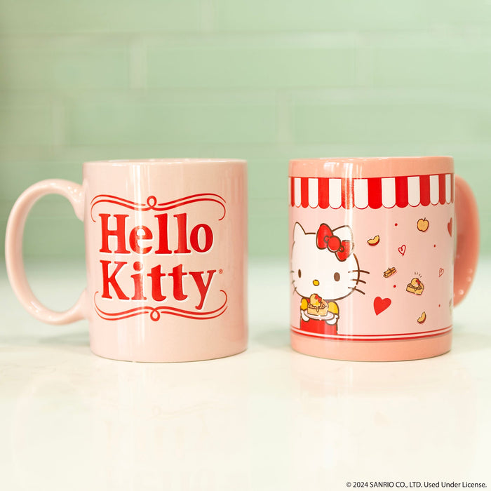 Hello Kitty Single Cup Coffee Maker 3-Piece Gift Set Home Goods Uncanny Brands Wholesale