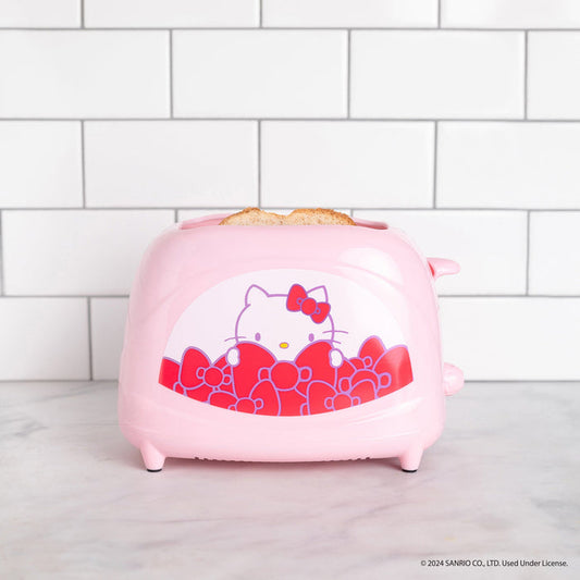 Hello Kitty Two-Slice Toaster (Pink) Home Goods Uncanny Brands Wholesale