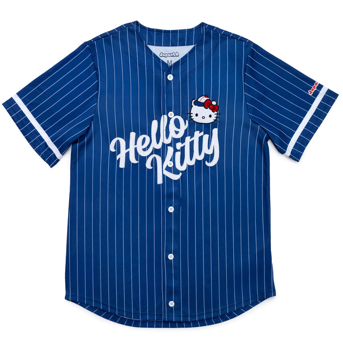 Hello Kitty x JapanLA Baseball Jersey (Blue) Apparel JapanLA