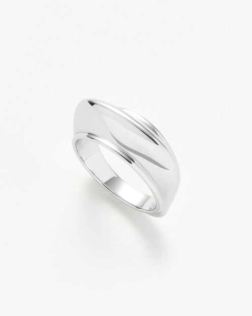 Hera Dome Stacking Ring | Sterling Silver Rings Missoma