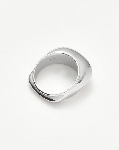 Hera Dome Stacking Ring | Sterling Silver Rings Missoma